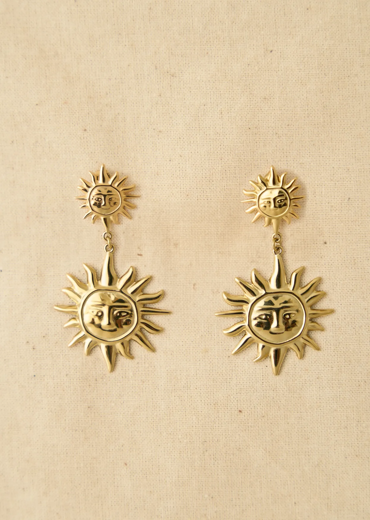 Boucles d'oreilles Soleil